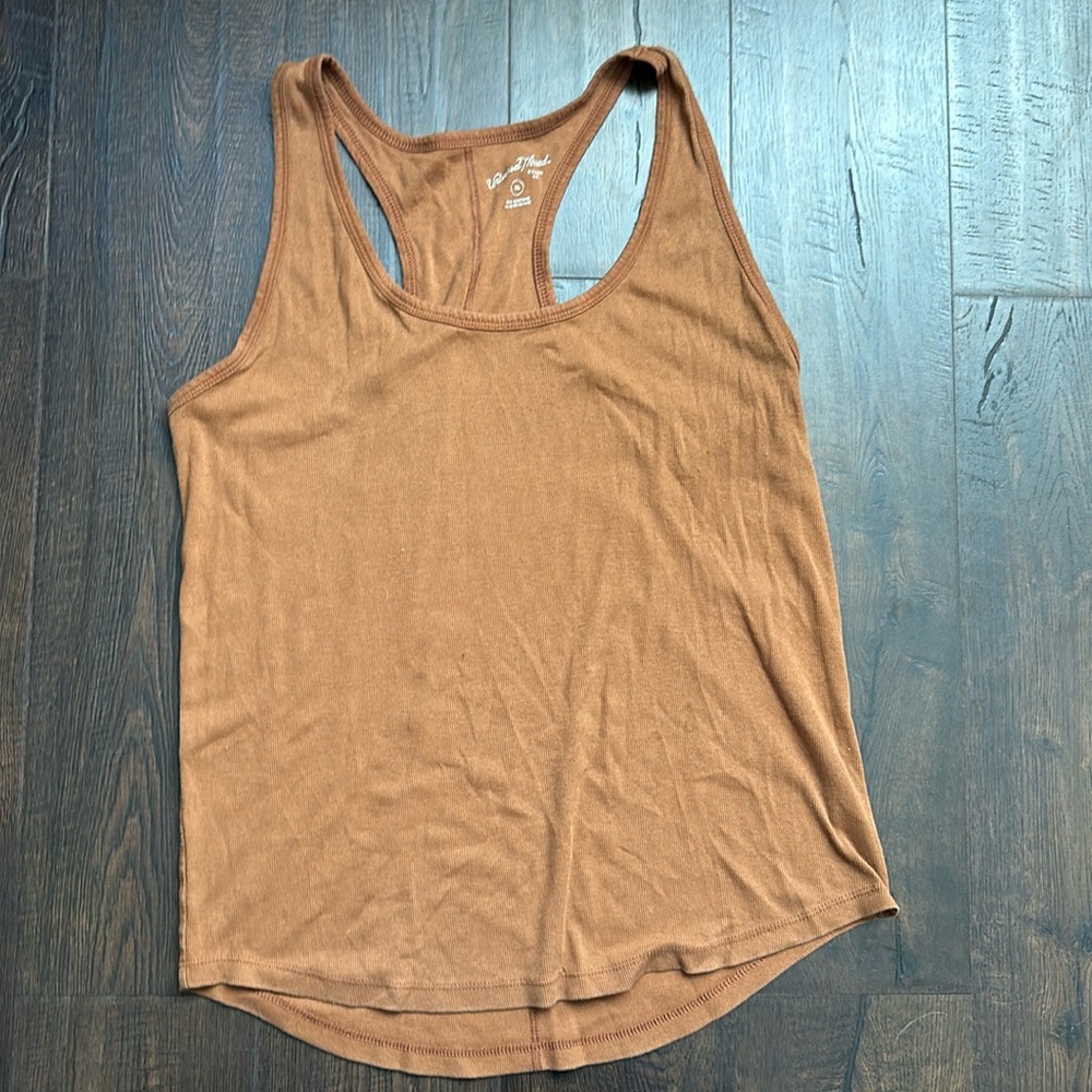 Universal threads brown tank top XXL c21
